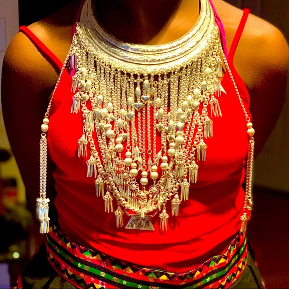 Hmoob Xauv (Hmong Tribal Necklace) - Picture 2 of 3